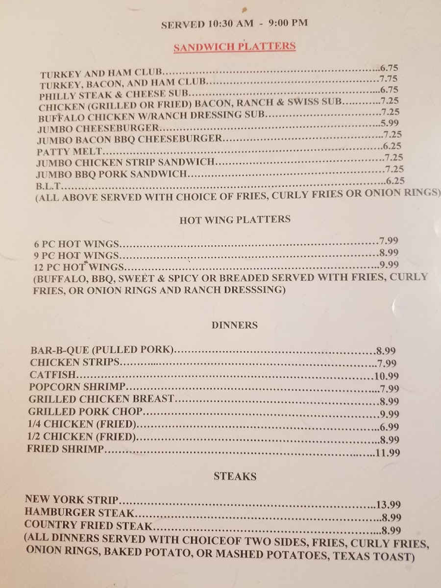 Mayo Cafe Menu - Image 5
